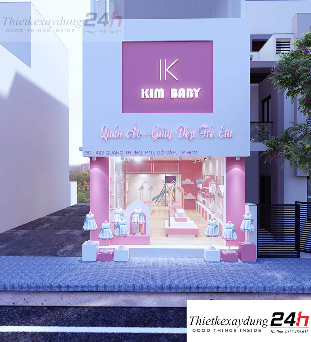 thiết kế shop thời trang đẹp ở tại tphcm